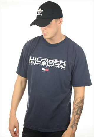 VINTAGE TOMMY HILFIGER GRAPHIC T SHIRT TEE