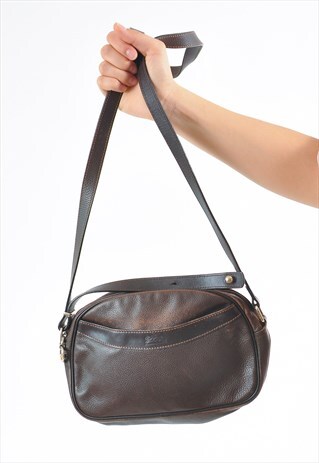 VINTAGE 90'S REAL LEATHER BAG