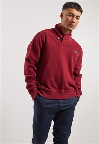 VINTAGE TOMMY HILFIGER BUTTONED SWEATSHIRT