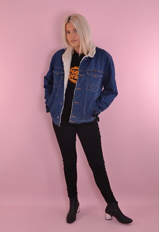 WRANGLER SHERPA DENIM JACKET GDF965
