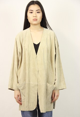 VINTAGE BROWN SUEDE JACKET