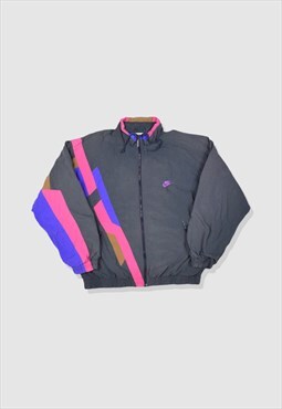 Vintage 90s Nike Embroidered Colour Block Tracksuit Jacket