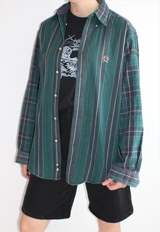 VINTAGE TOMMY HILFIGER BUTTON UP SHIRT