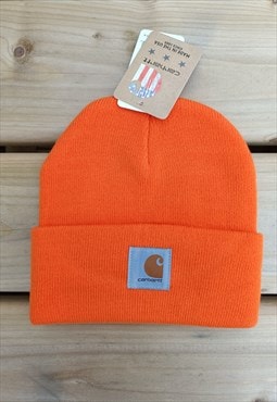 New Wool Carhartt Knitted Logo Beanie Hat