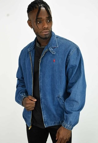 RALPH LAUREN DENIM BOMBER JACKET