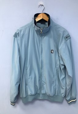 00s Track Jacket Baby Blue High Neck Zip 