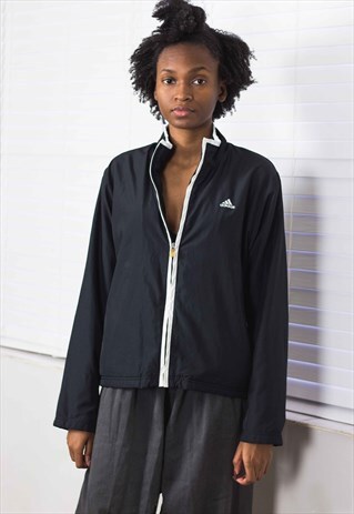 VINTAGE ADIDAS JACKET LOGO 90S L 16.4
