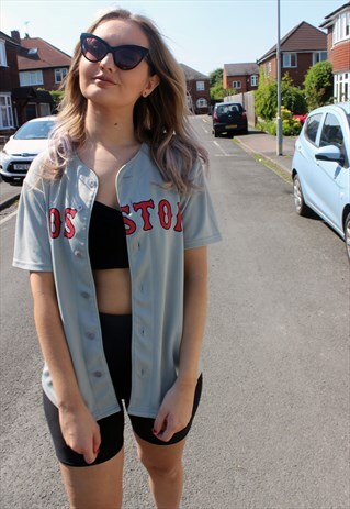 VINTAGE BOSTON RED SOX MLB BASEBALL JERSEY