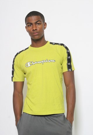 VINTAGE CHAMPION TAPE LOGO T-SHIRT