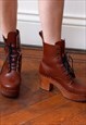 Leather ankle boots size 5
