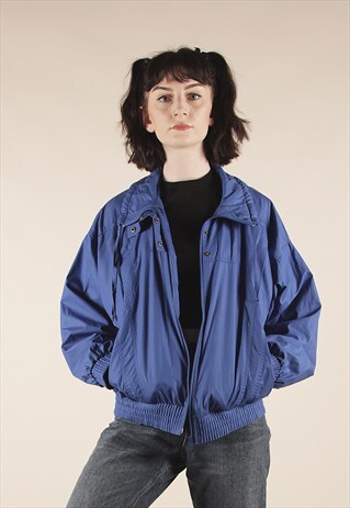 adidas blue bomber jacket