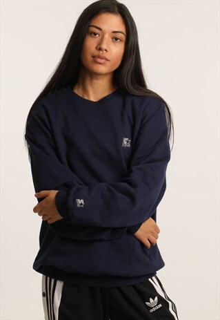 VINTAGE STARTER EMBROIDERED LOGO SWEATSHIRT