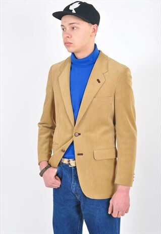 VINTAGE CORDUROY JACKET IN BROWN