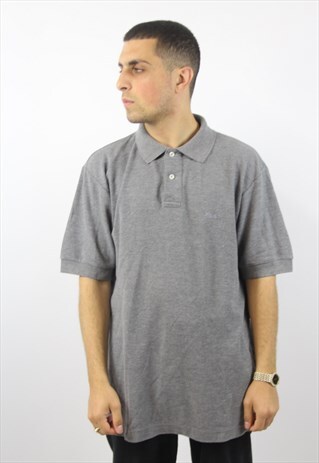 VINTAGE FILA GREY POLO SHIRT