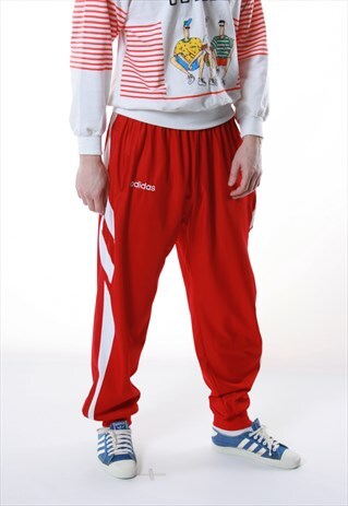 90S VTG RARE ADIDAS SPORT TROUSERS 13514
