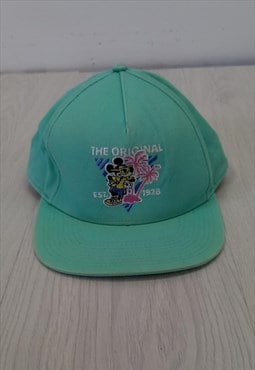 Vans Baseball Cap Mint Green Mickey Mouse