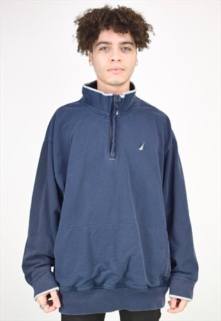 VINTAGE 90'S NAUTICA 1/4 ZIP SWEATSHIRT
