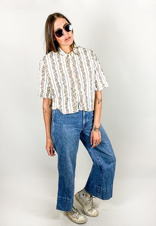 BLOSSOMS AND BERRIES BOXY BLOUSE