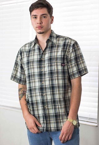 VINTAGE DICKIES SHIRT LOGO 90S M 7