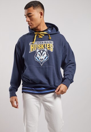 VINTAGE SOUTHERN MAINE HUSKIES HOODIE