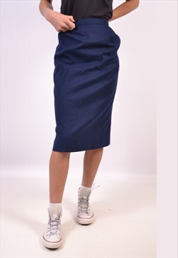 Vintage Pendleton Skirt Navy Blue