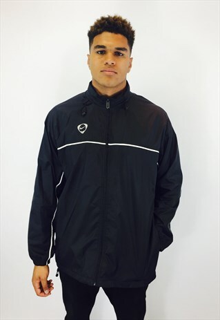 NIKE BLACK WINDBREAKER JACKET