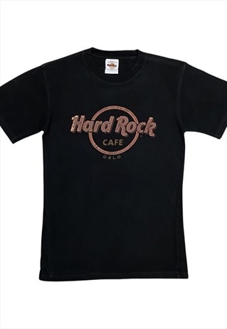 HARD ROCK CAFE OSLO BLACK T-SHIRT XS