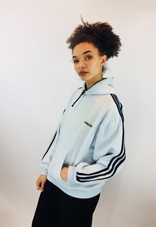 ADIDAS CLASSIC 3 STRIPE HOODIE