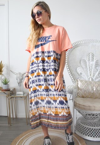 DRESS TEE-SHIRT VINTAGE PRINTED