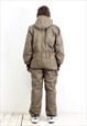 FINLAYSON SKI SUIT OVERALLS COTTON BLEND JUMPSUIT HOODED