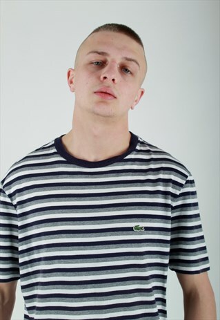 00S LACOSTE STRIPE TSHIRT