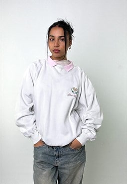 White 90s Best Company Sweatshirt