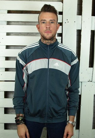 RETRO SPORTS ZIP UP TRACK SUIT TOP