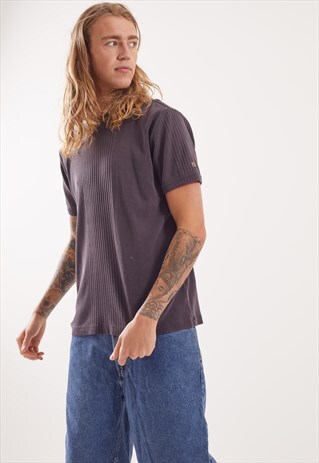 VINTAGE RALPH LAUREN RIBBED T-SHIRT