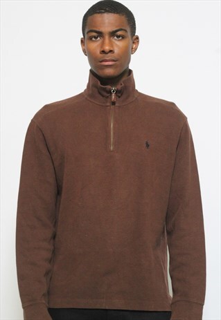 VINTAGE RALPH LAUREN 1/4 ZIP SWEATSHIRT