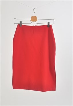 Vintage 00s pencil skirt in red