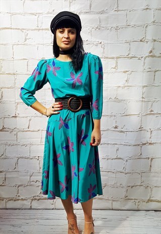 VINTAGE FLORAL DRESS