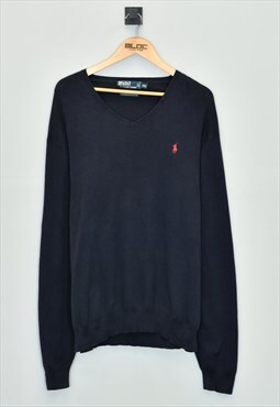 Vintage  Ralph Lauren Sweater Blue XLarge