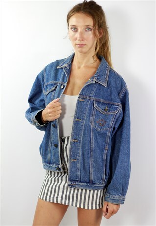 STEFANEL DENIM JACKET VINTAGE DENIM JACKET 90S
