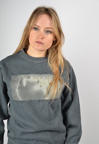 VINTAGE DISNEY WINNIE THE POOH SWEATSHIRT GREY