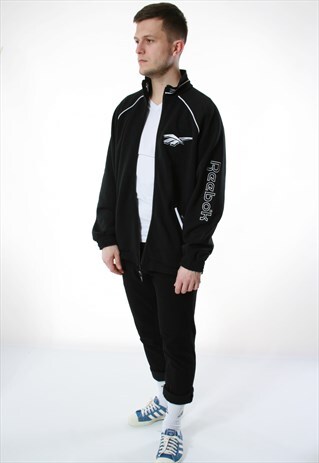 90S VINTAGE RARE REEBOK OLDSCHOOL TRACK JACKET 13366