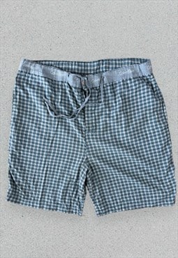 Calvin Klein Check Shorts Loungewear Comfy Mens Medium