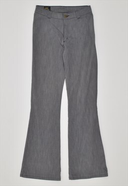Vintage 90's Lee Trousers Flare Casual Grey