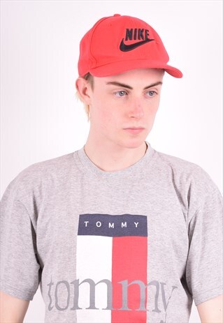 NIKE MENS VINTAGE CAP ONE SIZE RED 90S