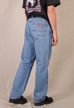 Vintage Dickies Jeans Men's Light Blue
