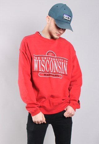 VINTAGE STARTER "WISCONSIN" SWEATSHIRT