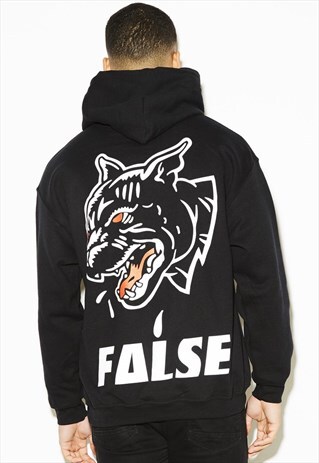 FALSE BLACK HOODY