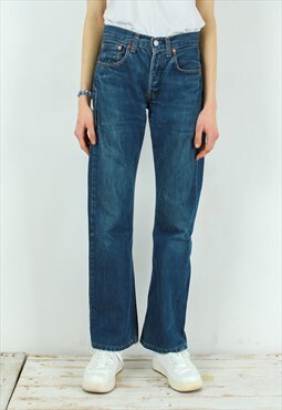 555 04 High Tapered Jeans Denim Pants Mid Rise Trousers 90s