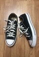 CONVERSE TRAINERS IN BLACK & WHITE