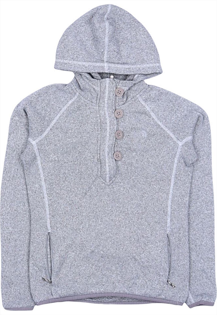 North face store button hoodie